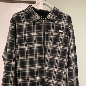 Kuhl Plaid Shirt Jacket with Alta Logo
